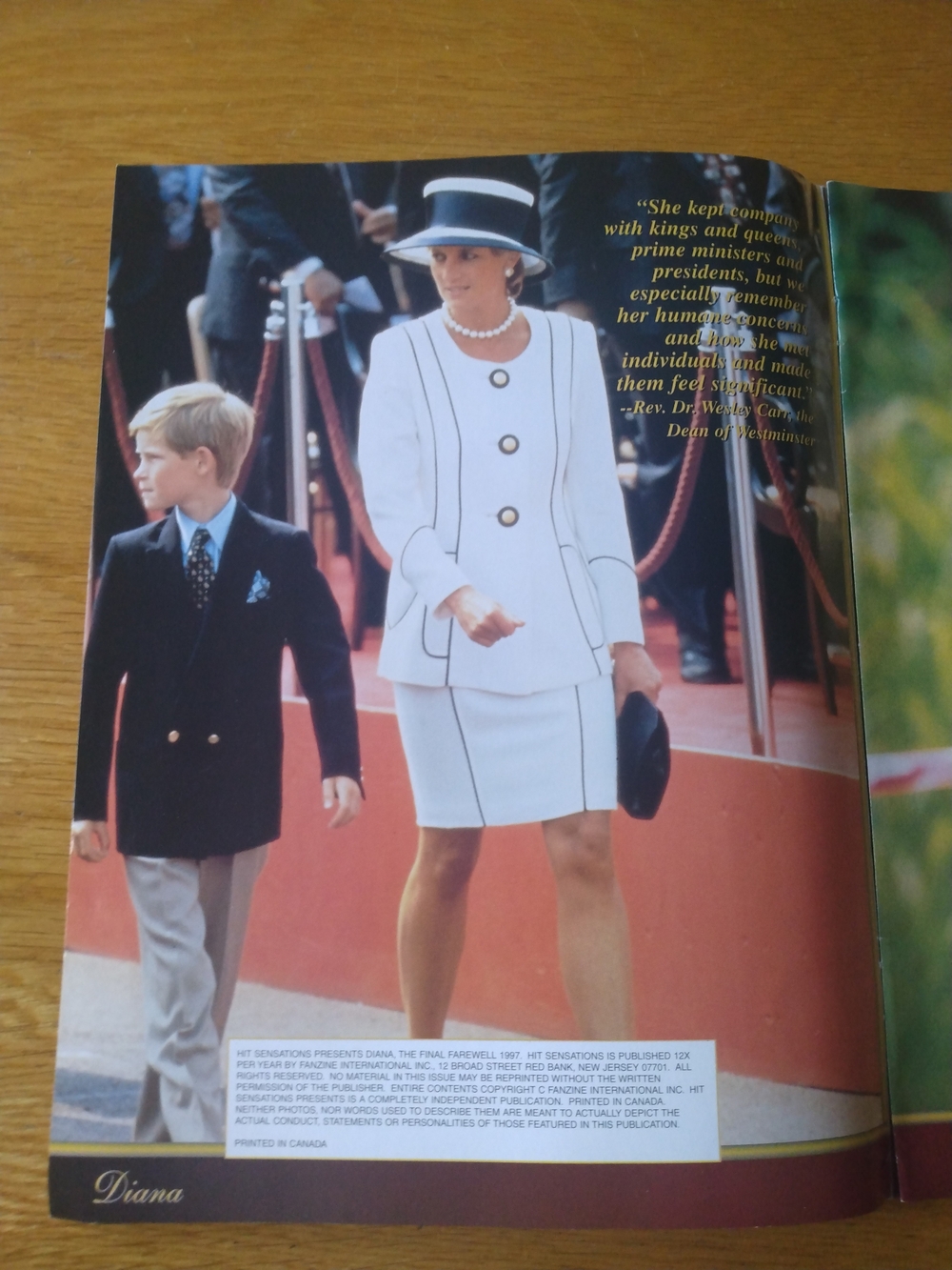 Diana: A Final Farewell - Commemorative Magazine (White, Yellow, Red) - Picture 2 of 15